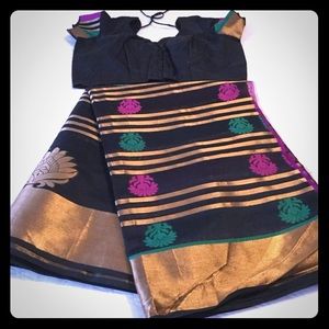 Saree sari Indian Pakistani saree Choli Lehenga Bollywood woman wedding clothes